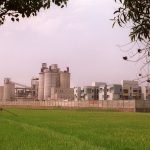 A cement plant, one of the sectors inside the carbon market