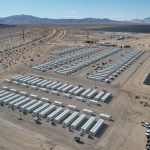 A grid-scale battery storage installation