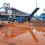 An iron ore mine