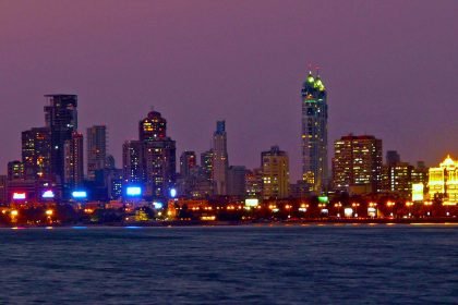 Mumbai financial skyline